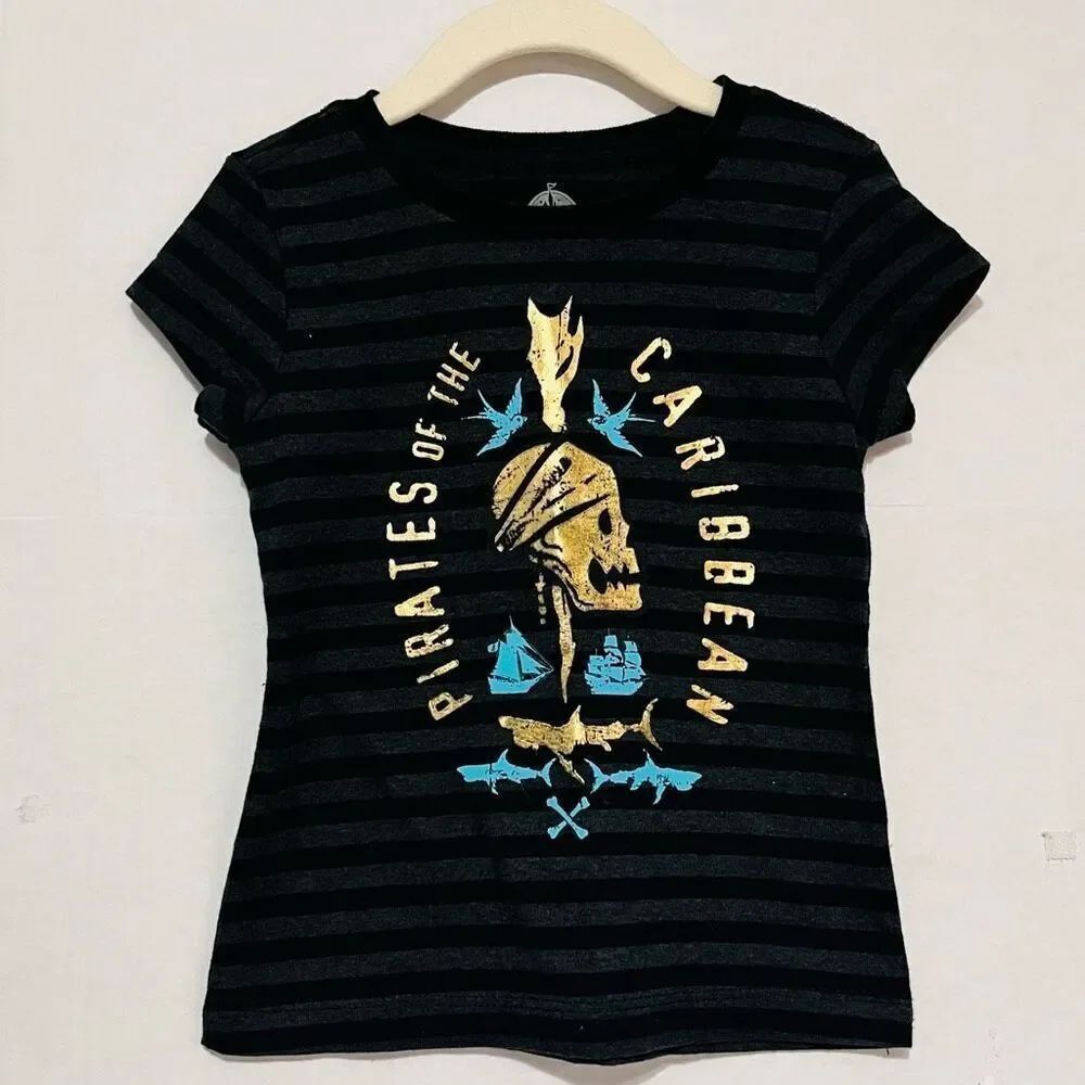 Disney Pirates Of The Caribbean Tee   Girls Size XS 4